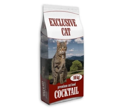 Exclusive Cat with Cocktail 